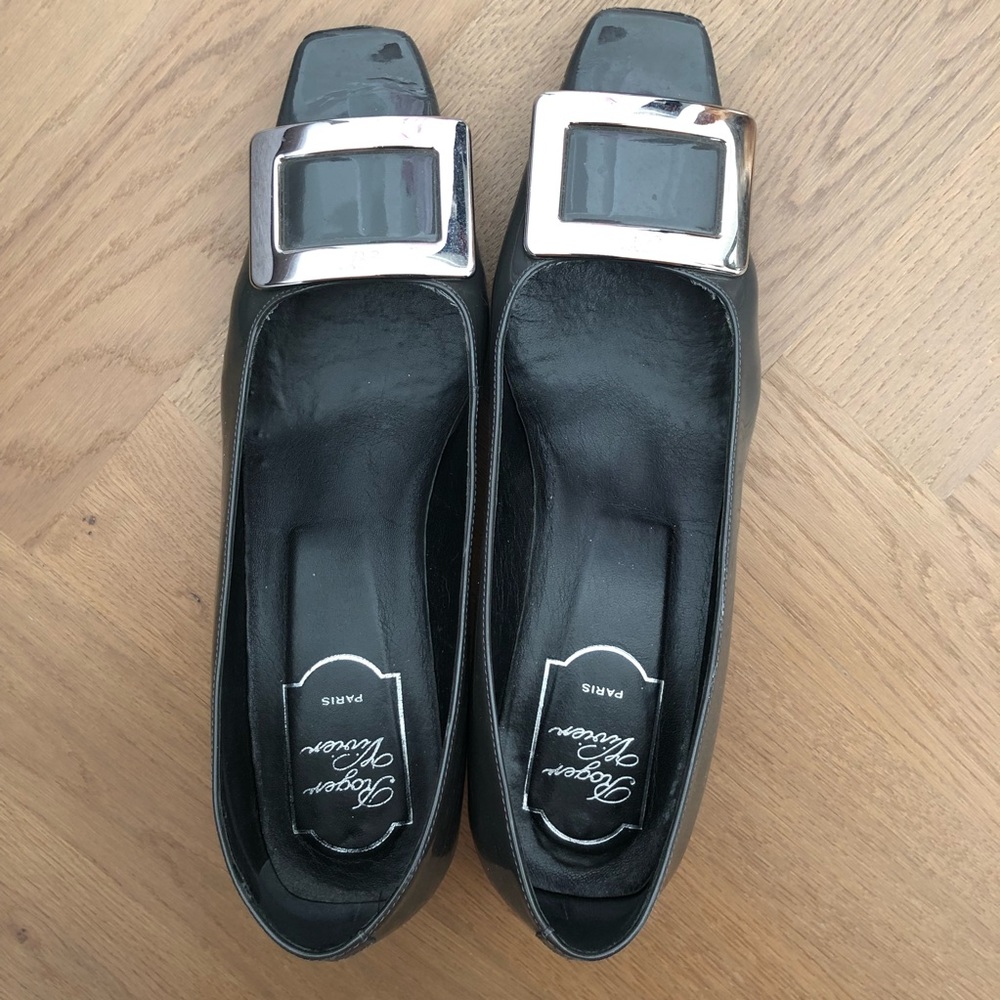 Roger Vivier  Belle Vivier Patent Leather Heels